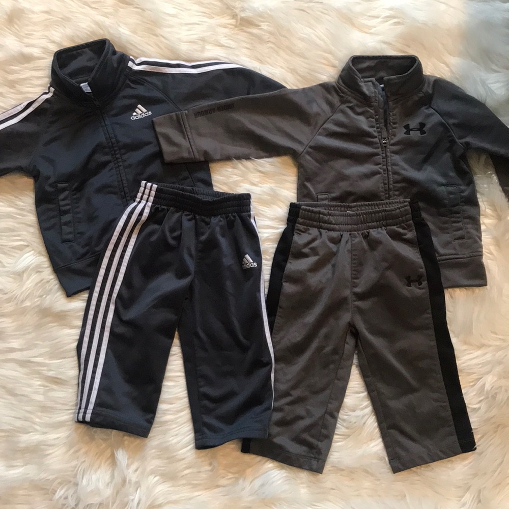 Under armour and Adidas lit